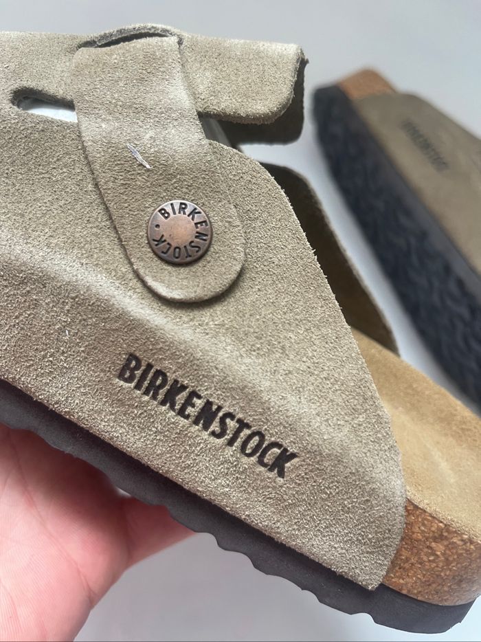 Birkenstock Boston Taupe Taille 38 - photo numéro 5