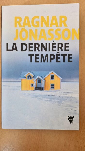 Livre le dernière tempête  de Ragnar Jonasson