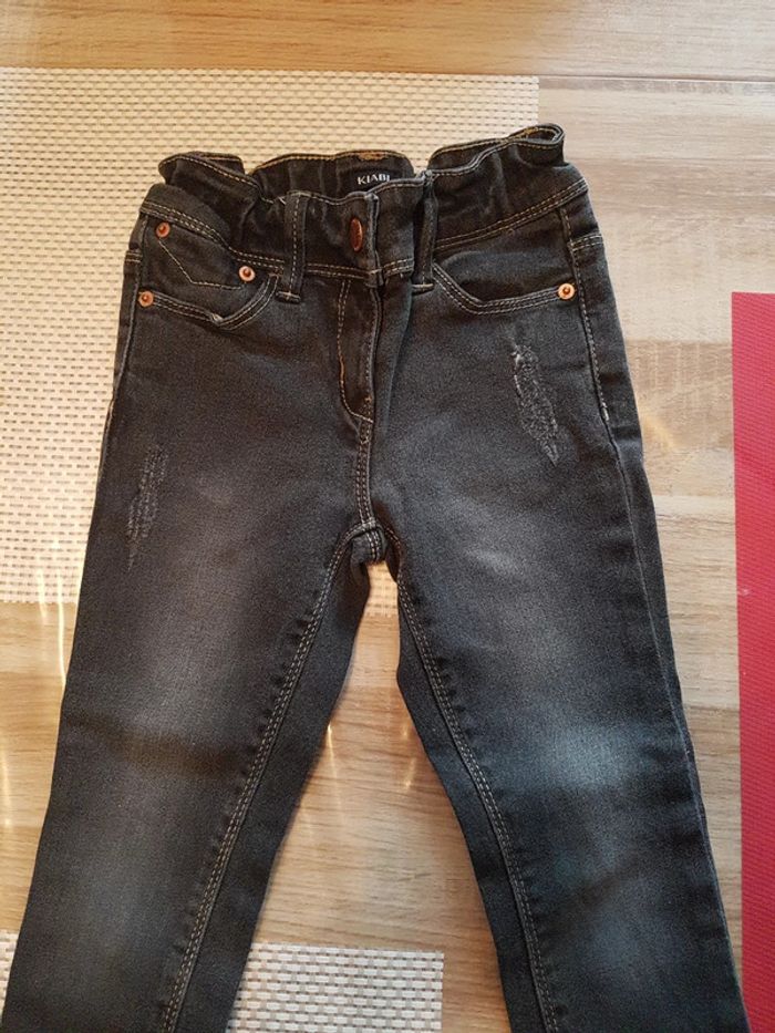 Jean slim fit fille 4 ans - photo numéro 2