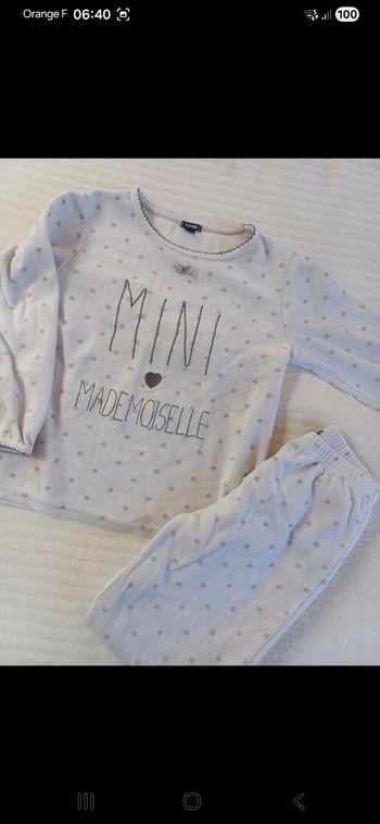 Pyjama fille taille 5 ans