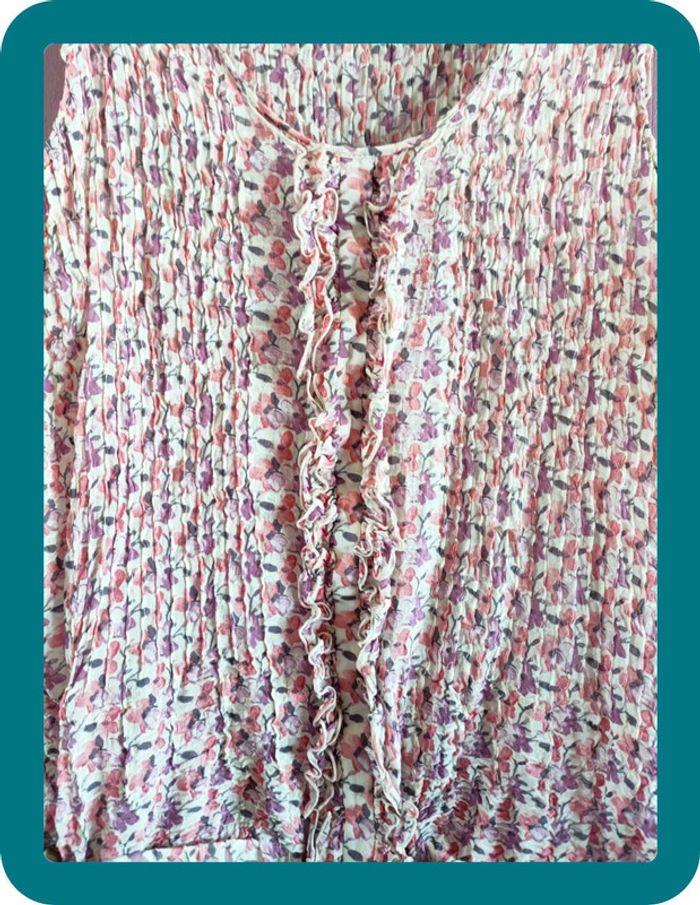 Débardeur fleurie Gérard Darel - photo numéro 3