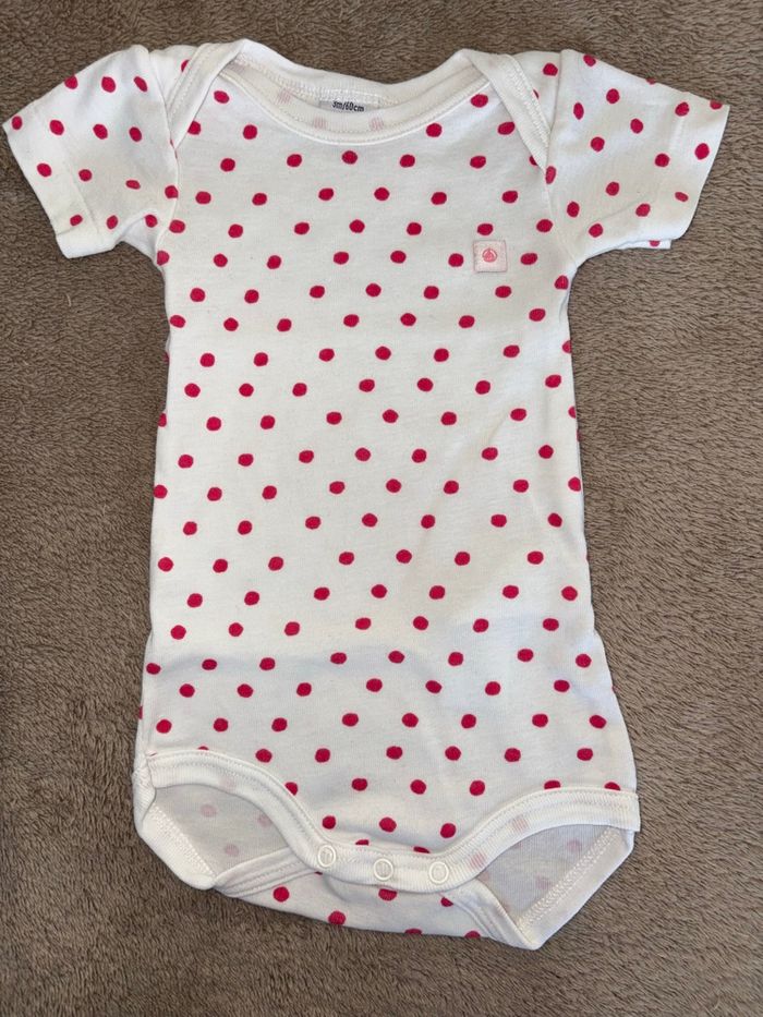 Lot de 3 bodies 3 mois Petit Bateau - photo numéro 5
