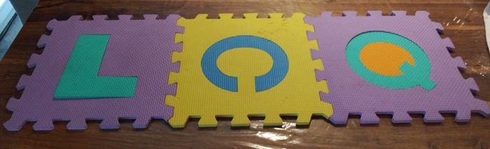 Lot de 9 plaques en mousse - photo numéro 3