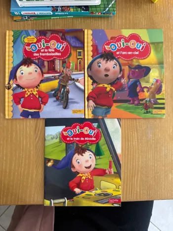 Lot 3 livres Oui oui