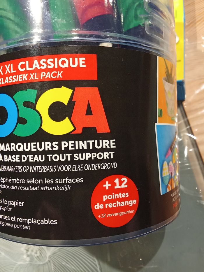 Boite de posca avec mines de rechange neuf - photo numéro 2