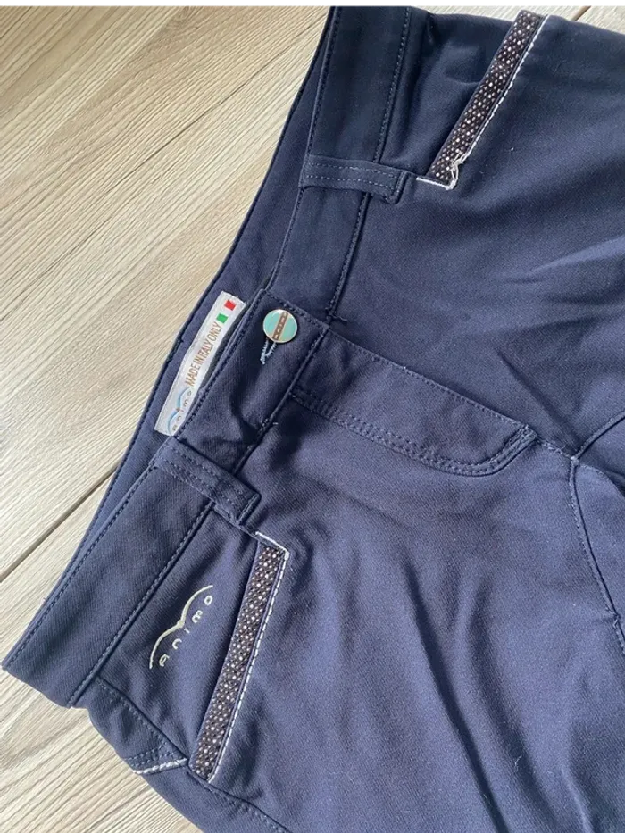 Pantalon Animo – Gros Grip – Made in Italy – Très Bon État – Bleu Marine - photo numéro 4