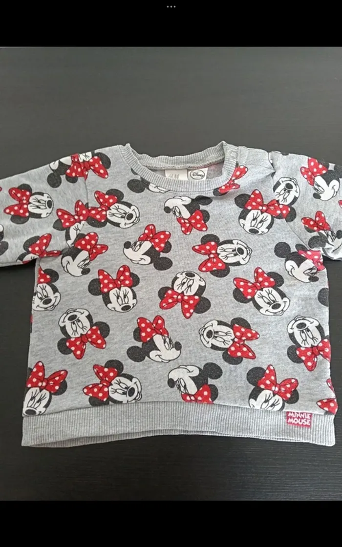 Pull Minnie Disney h&m 9 mois