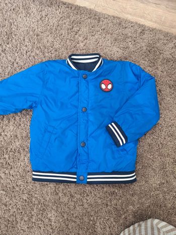 Blouson réversible spiderman