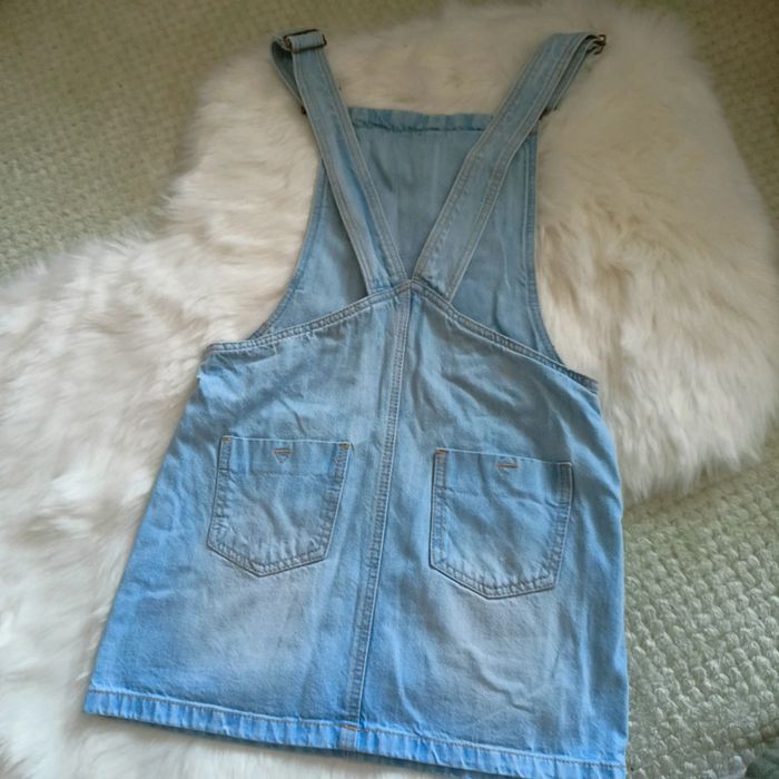 Robe salopette jeans 8 ans - photo numéro 5