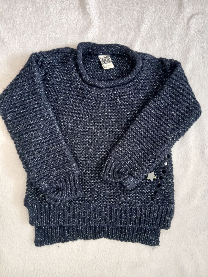 Joli pull grosse maille TAO 2 ans
