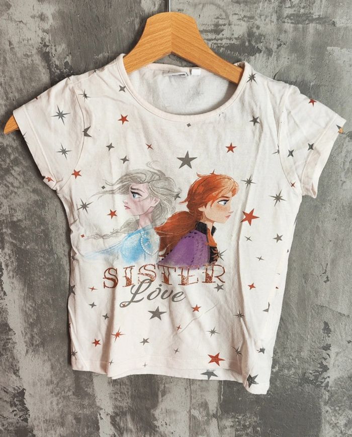Tee shirt la reine des neiges