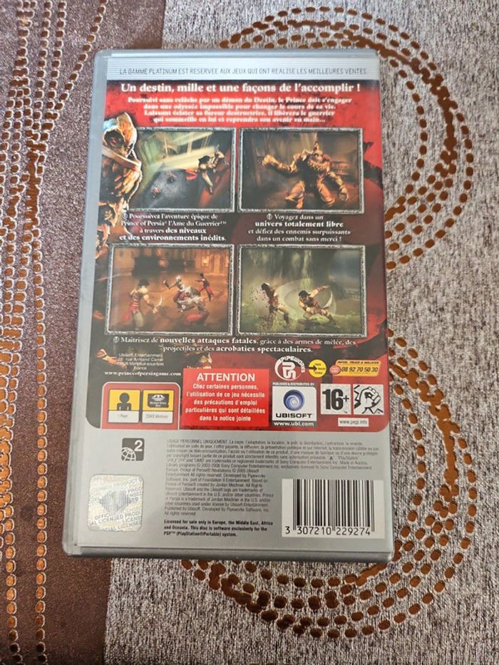 Jeux psp prince of persia révélations - photo numéro 3