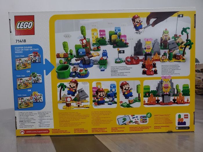 LEGO 71418 Super Mario -Set La boîte à outils créative. - photo numéro 2
