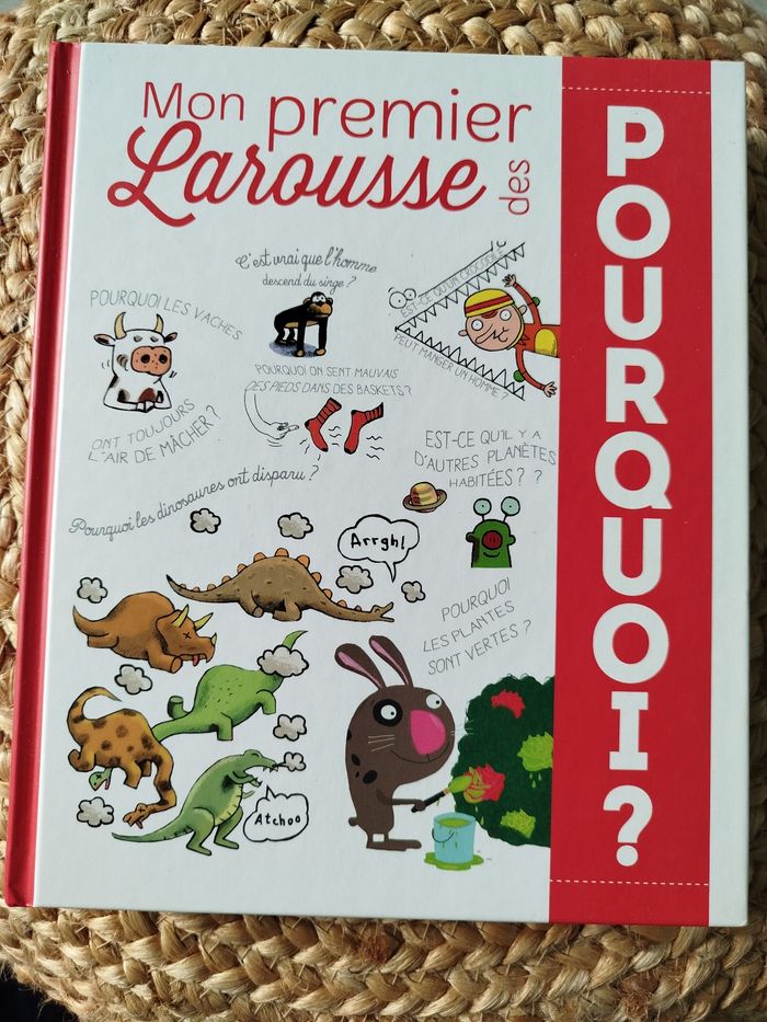 Livre éducatif enfants, Mon premier Larousse des pourquoi, 5/7ans, Neuf