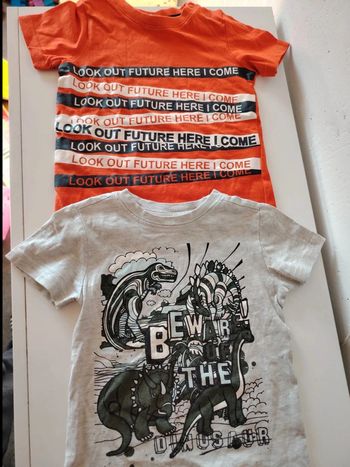 Lot de 2 t-shirts 24 mois