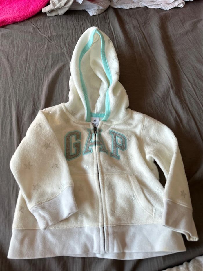 Gap veste polaire 12/18m