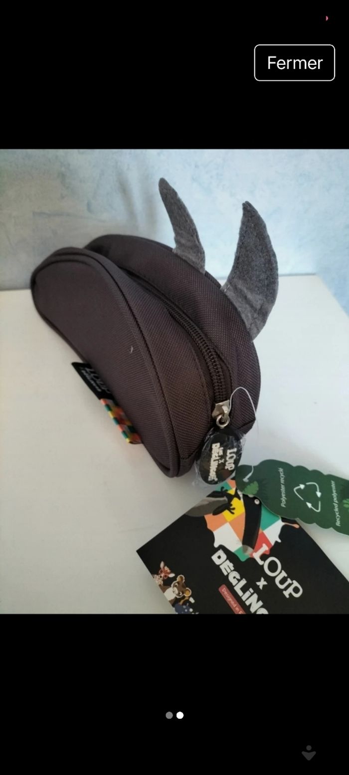 Trousse enfant loup - photo numéro 2