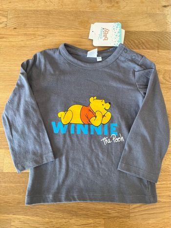 Tee shirt manche longue winnie l’ourson