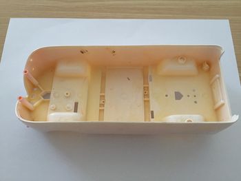 Châssis inférieur pièce détachée miniature Solido Volkswagen VW Combi 1966 1/19 #A56