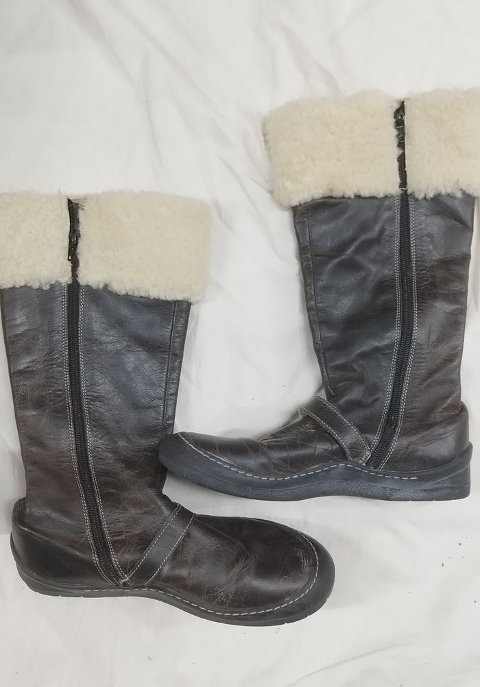 Bottes marron fourrées 36 - photo numéro 5