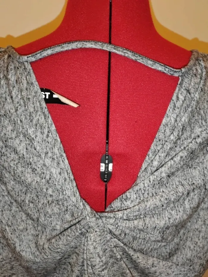 T shirt imprimé noué dans le dos - photo numéro 5