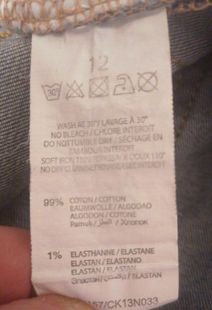 Pantalon jeans stretch Levi's 511 🩵  garçon 12 ans - photo numéro 7