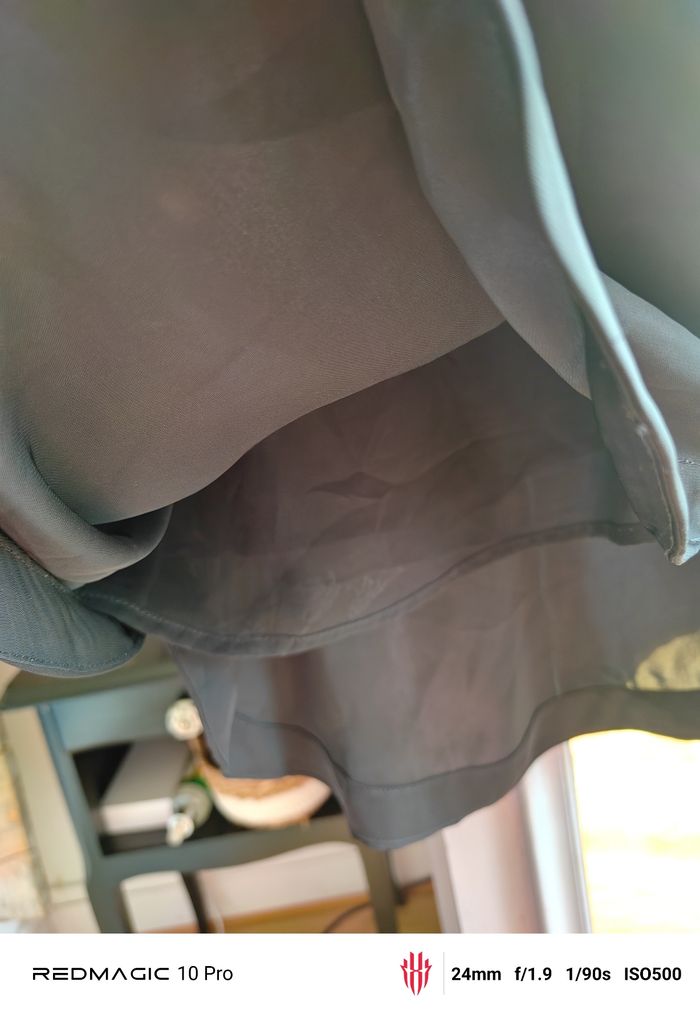 Robe noire style chemise - photo numéro 5