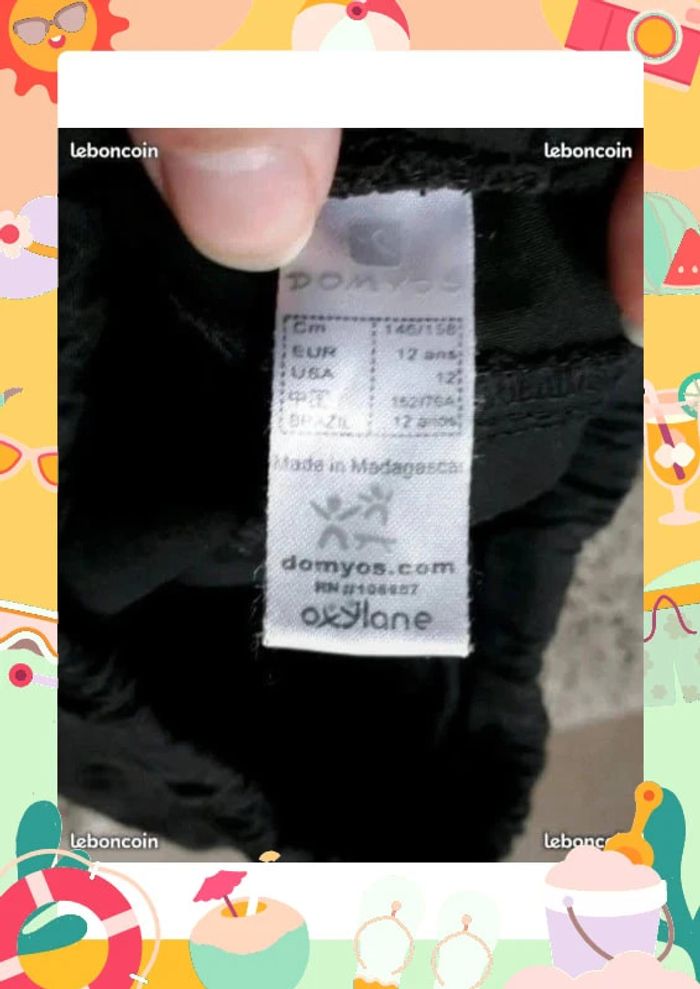 Short noir domyos 12 ans - photo numéro 3