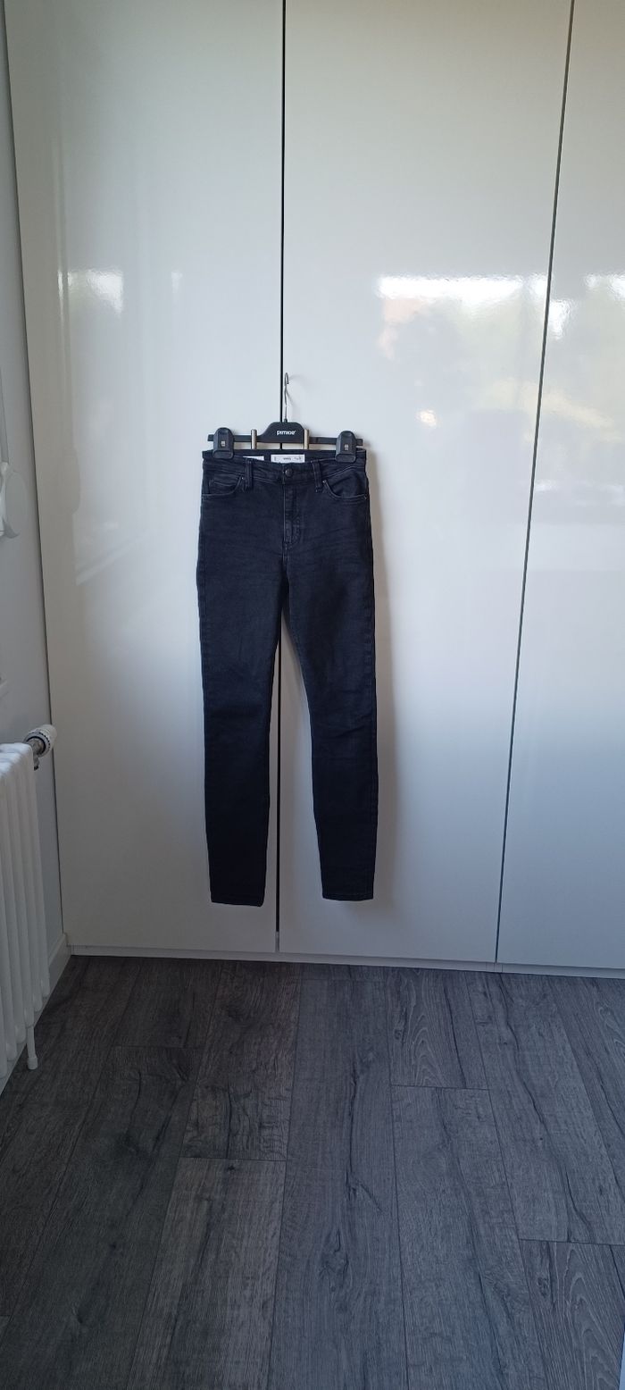 Pantalon jeans élastique femme taille xs MNG newisa