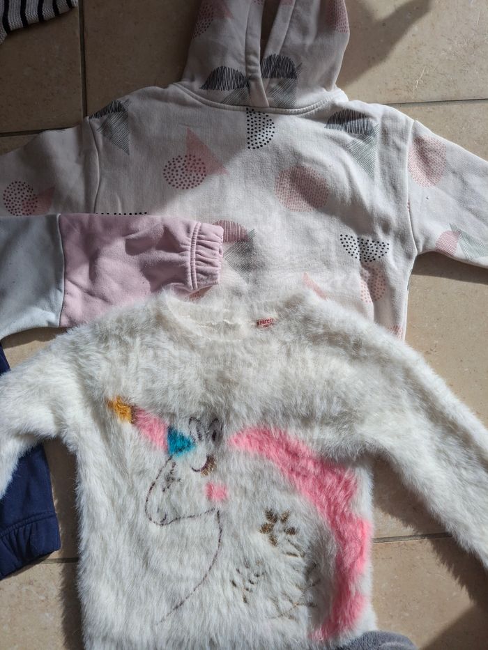 Lot pull 3 ans fille hiver - photo numéro 3