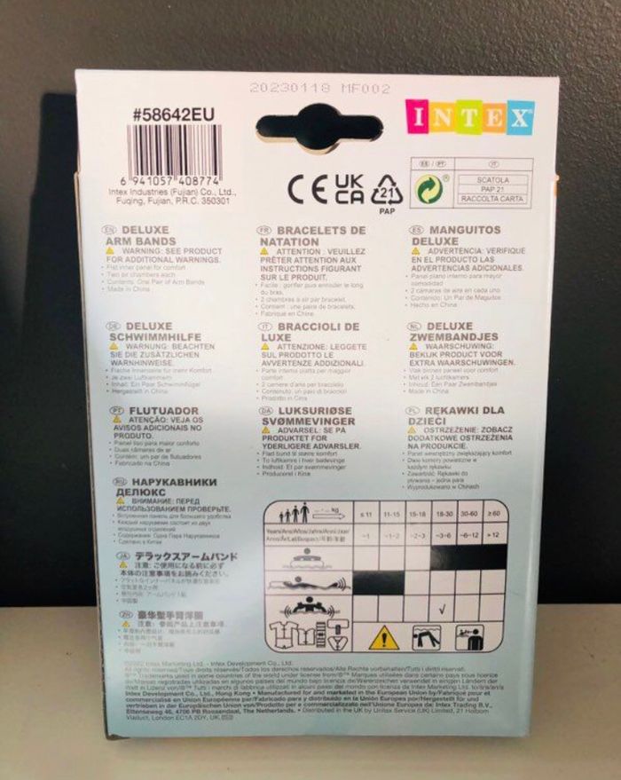 Brassards INTEX Wet set collection NEUFS - photo numéro 3