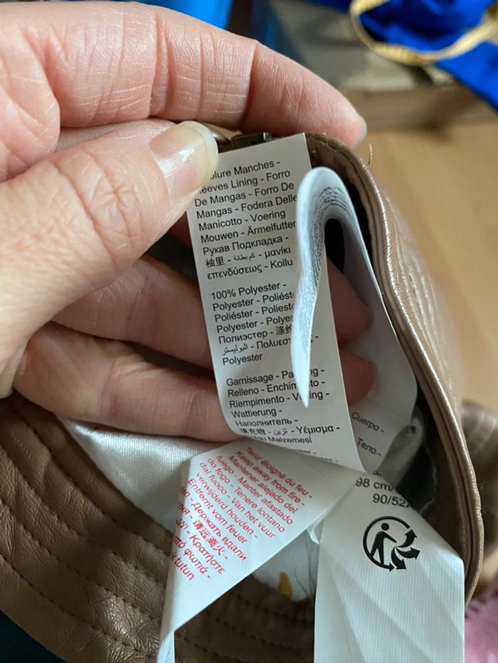 Veste en simili cuir Orchestra Taille 3 ans - photo numéro 6