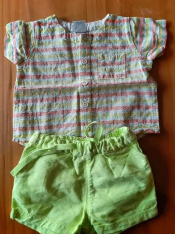 Ensemble  petit bateau