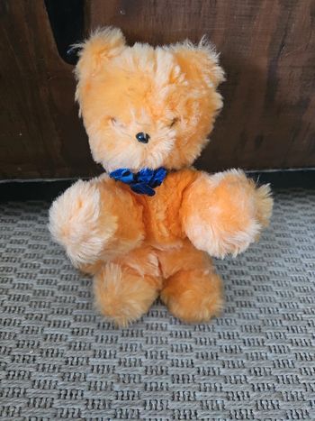 Peluche chat orange boulgom vintage