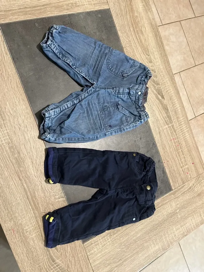 Lot pantalon 12 mois - photo numéro 4