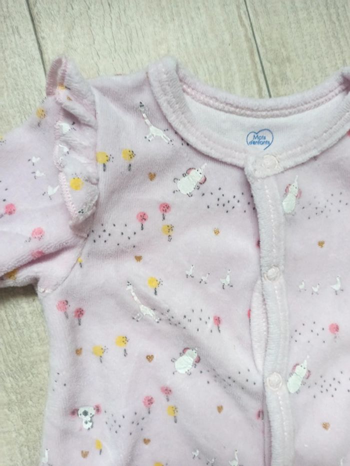 Pyjama rose 1 pièce - photo numéro 2