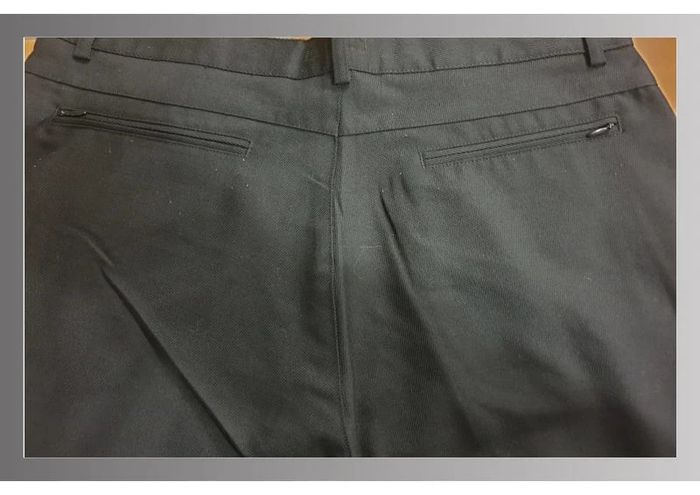 Pantalon de costume homme Olly gan T46 long 110cm noir - photo numéro 3
