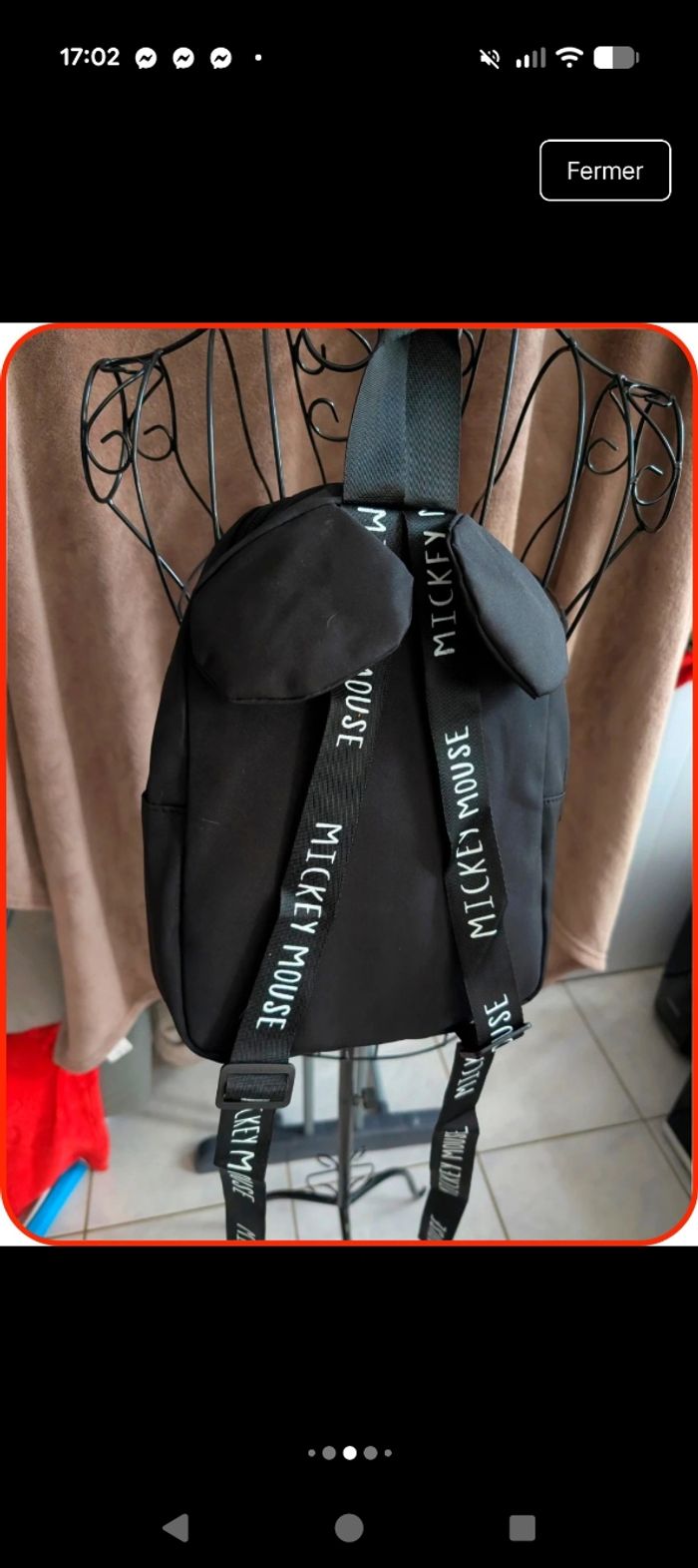 Petit sac à dos Mickey Mouse zara x disney - Neuf - photo numéro 5