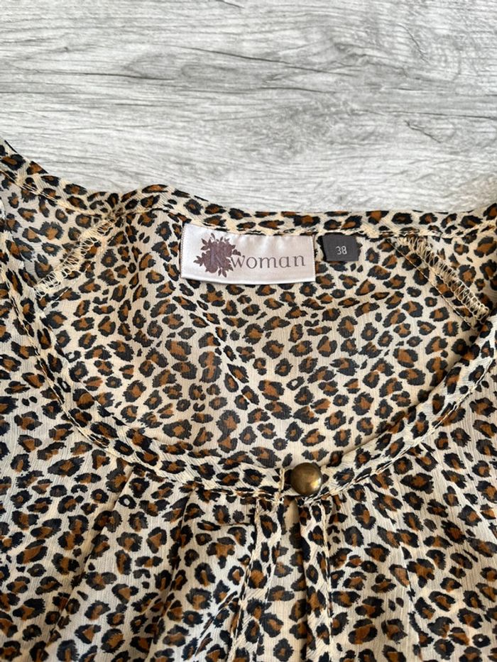 Blouse motif Léopard N woman 38 - photo numéro 2