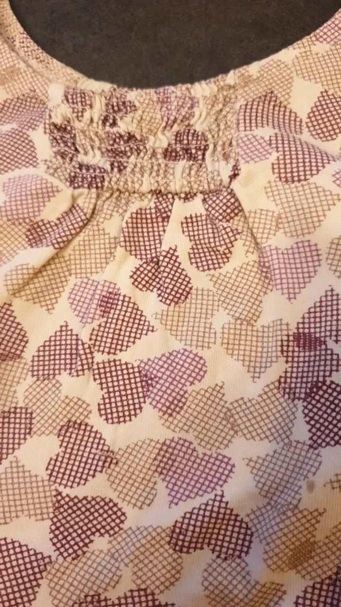 Tee-shirt cœurs vertbaudet - photo numéro 2