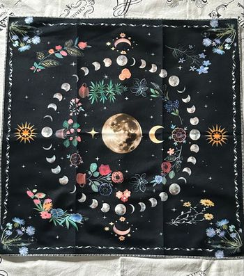 Nappe pour jeu divinatoire 