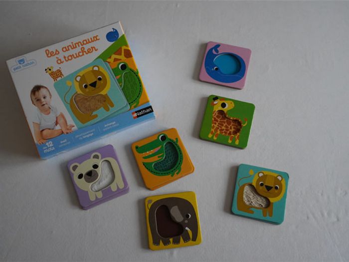 Jeu "Les animaux à toucher" Nathan pour enfants (Dès 12 mois) - photo numéro 3