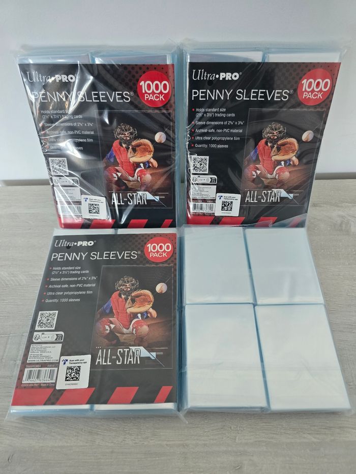 Lot de 4000 Penny Sleeves Ultra Pro