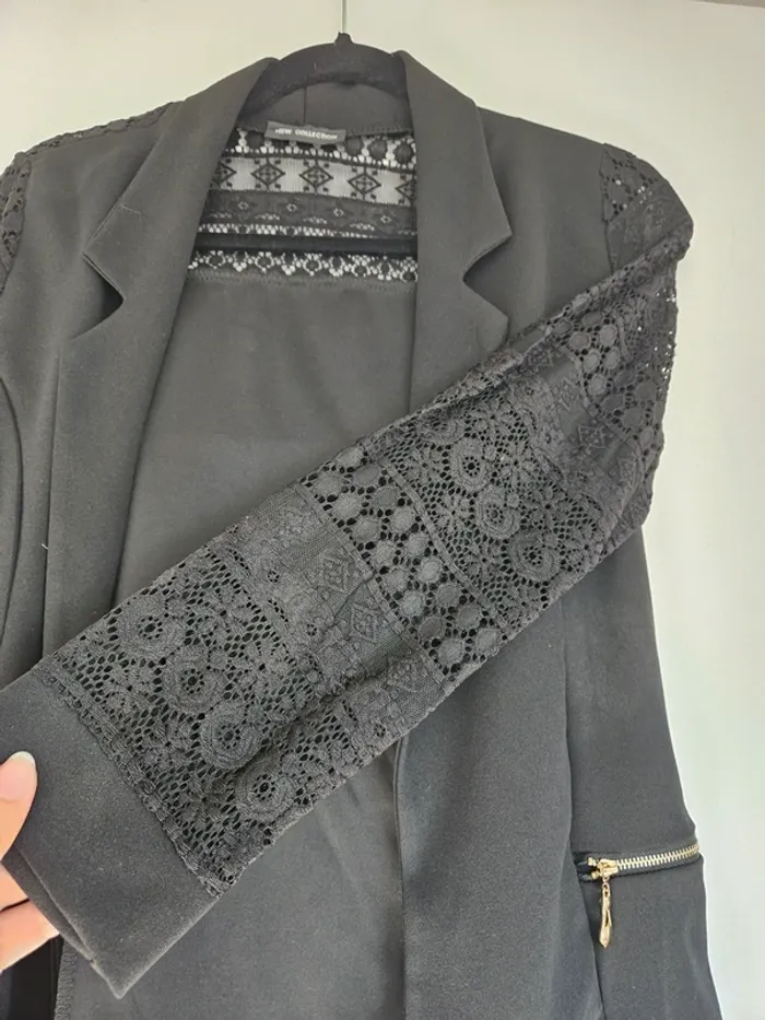 Veste noire M - photo numéro 2