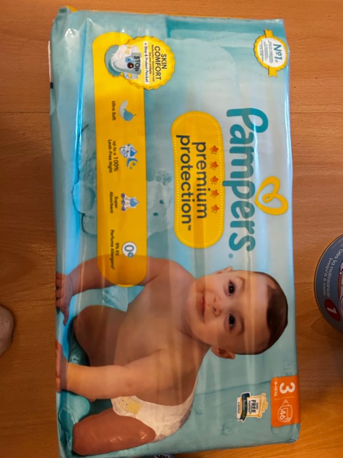 Couche Pampers 46 couches