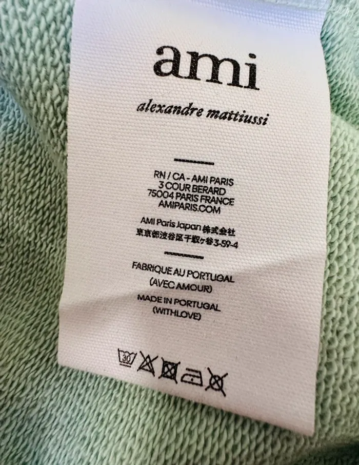 Sweat AMI 100% coton biologique unisexe - photo numéro 6