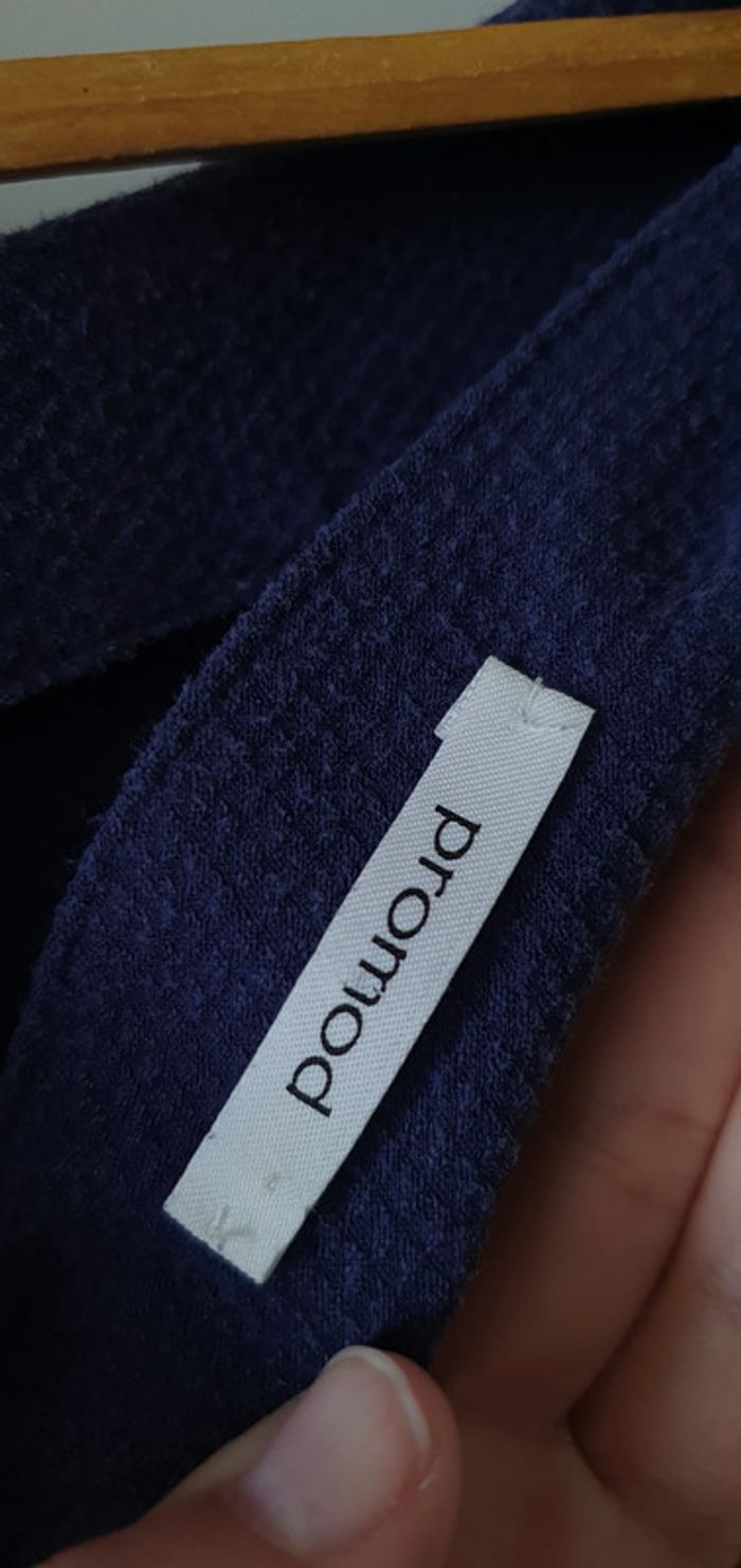 Robe droite bleu marine - Promod - Taille L : 40 - 42 - photo numéro 5