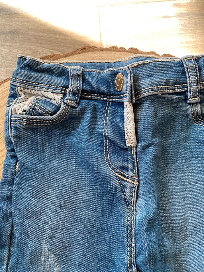 Jean Tape à L’œil fille 12 mois - photo numéro 4