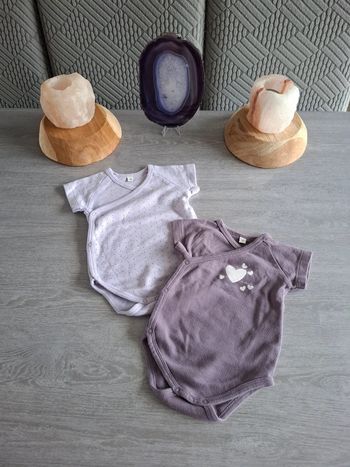 Bodies violet lot de 2