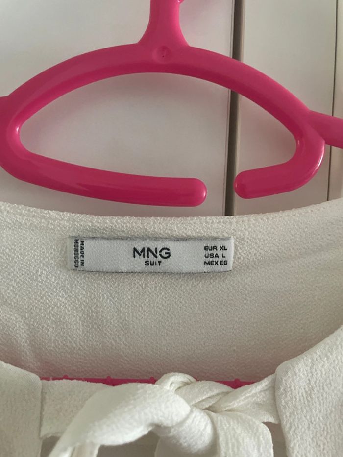 Chemisier blanc Mango - photo numéro 2